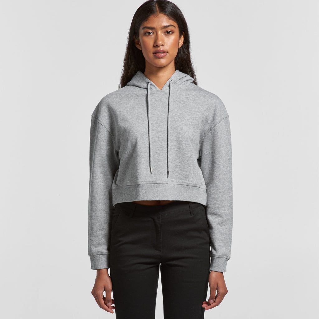 Women's Crop Hoodie | Arena Custom Blanks