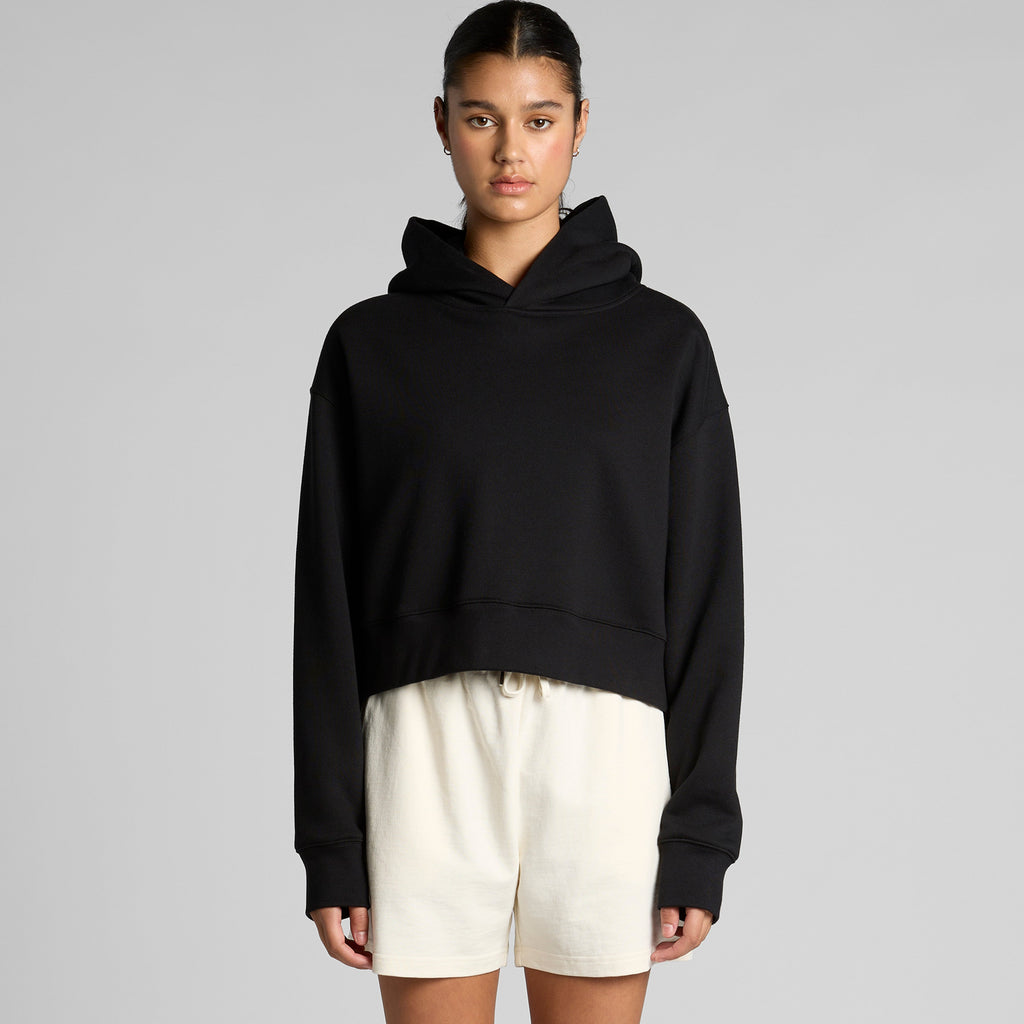 Women's Relax Crop Hoodie | Arena Custom Blanks